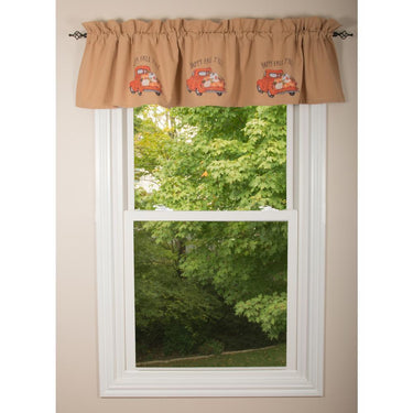 Happy Fall Y'All Truck Valance VLKH0312 - The Fox Decor